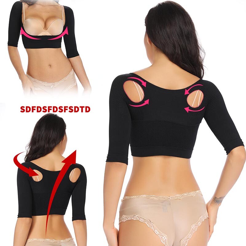 Upper Elastic Compression Arm Shaper Slimming Weight Loss Wrap Sleeve Shapewear