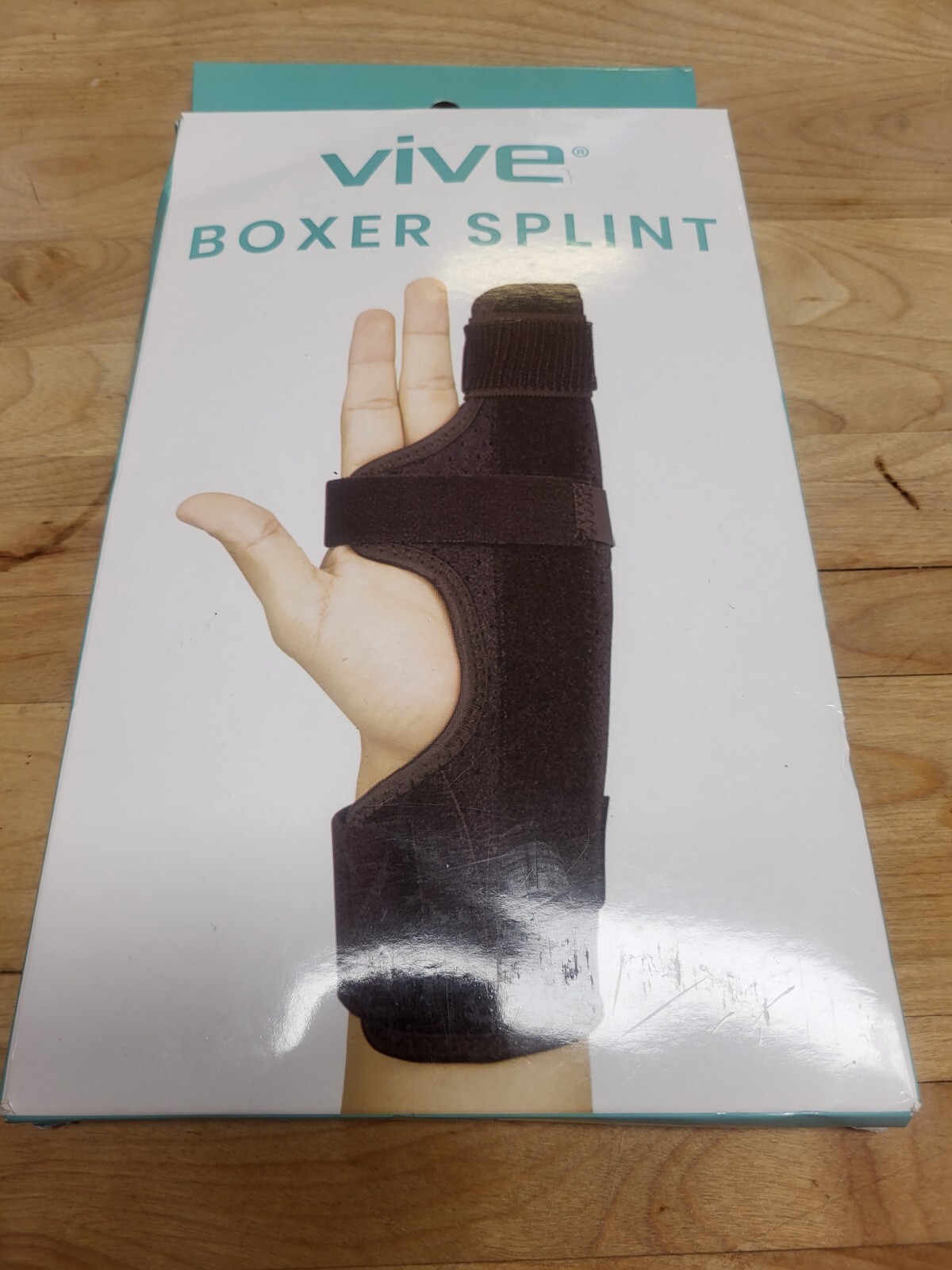 Vive Boxer Finger Splint – 9″ Left or Right Hand, Men or Women, New Without Box