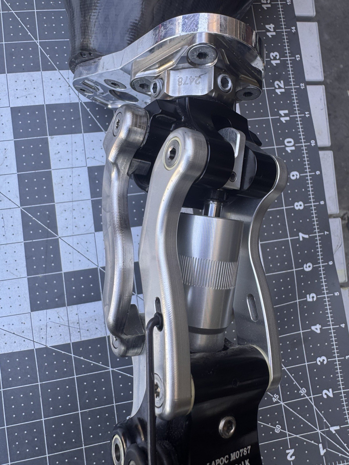 Complete Above-Knee Right Prosthetic Leg. Trulife, Ossure, Kiss, Lapoc/Swan