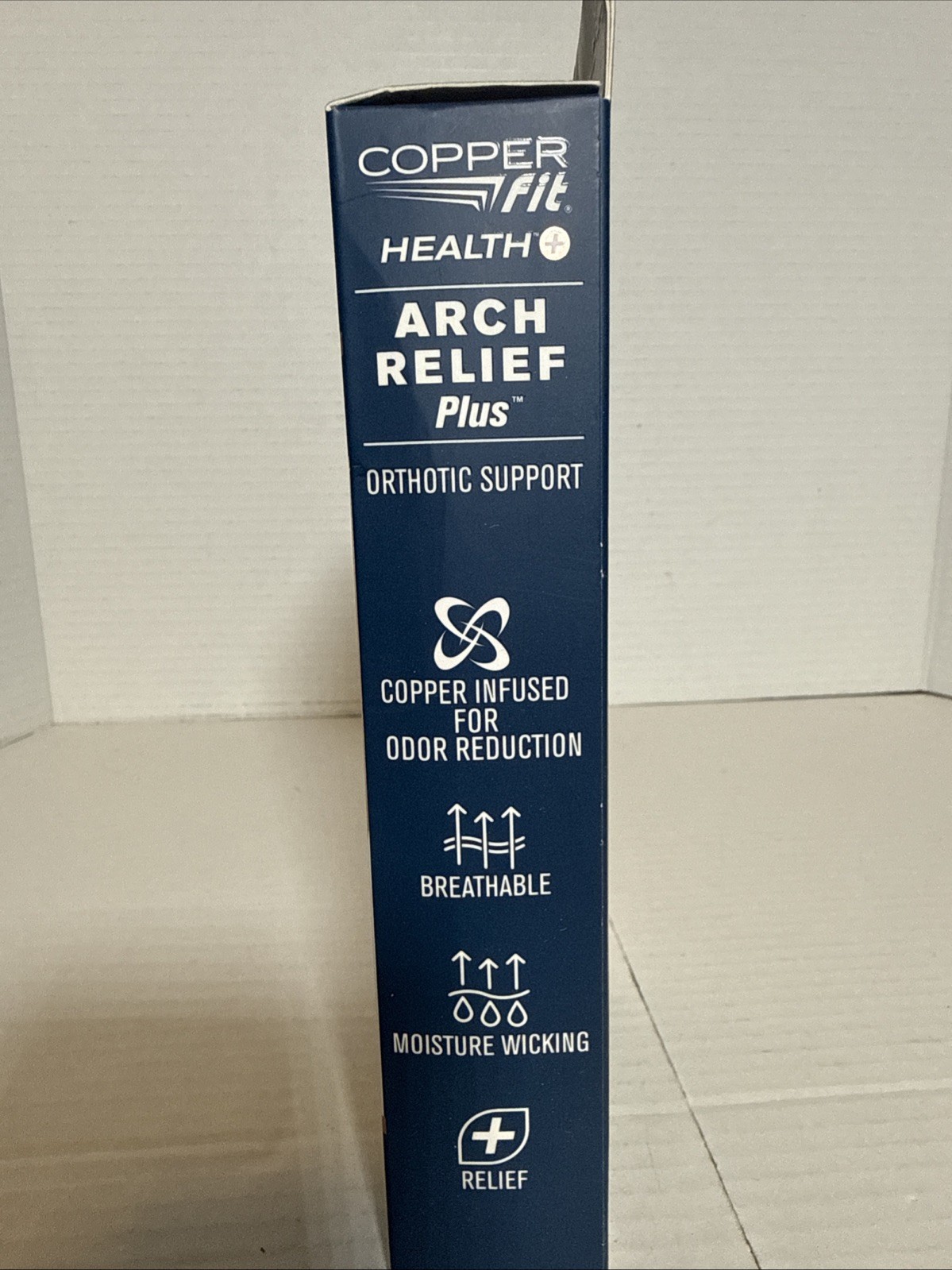 Copper Fit Health Unisex Arch Relief Plus with Built-In Orthotic Compression