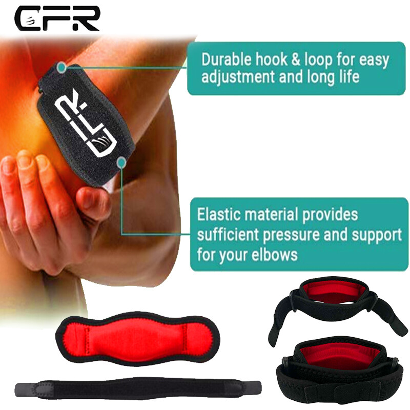 Tennis Elbow Brace Strap Tendonitis Golfers Band Golf Pain Relief Pad Support US