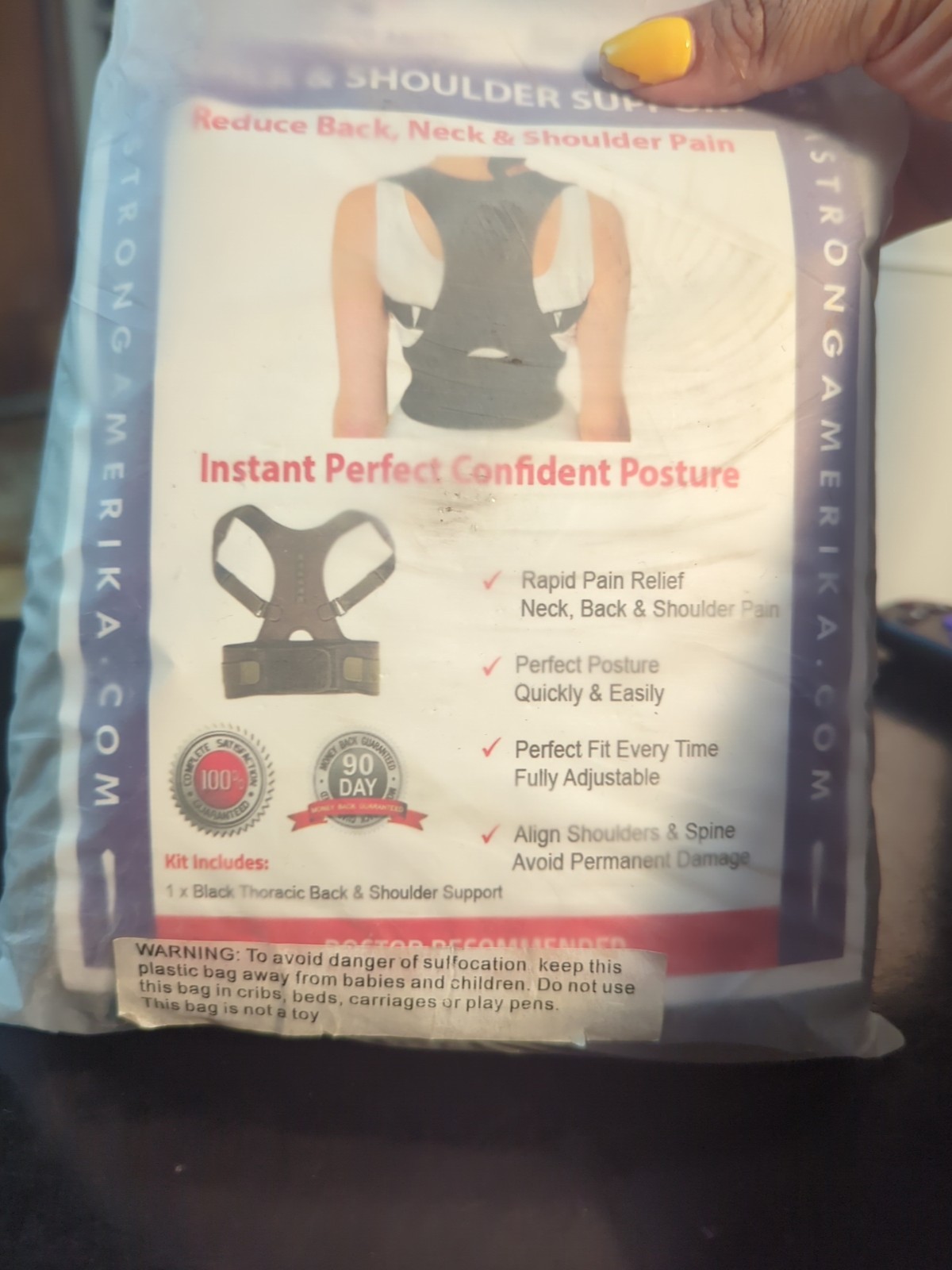 Armstrong Amerika AA-OPB – Med Medium Posture Corrector Brace