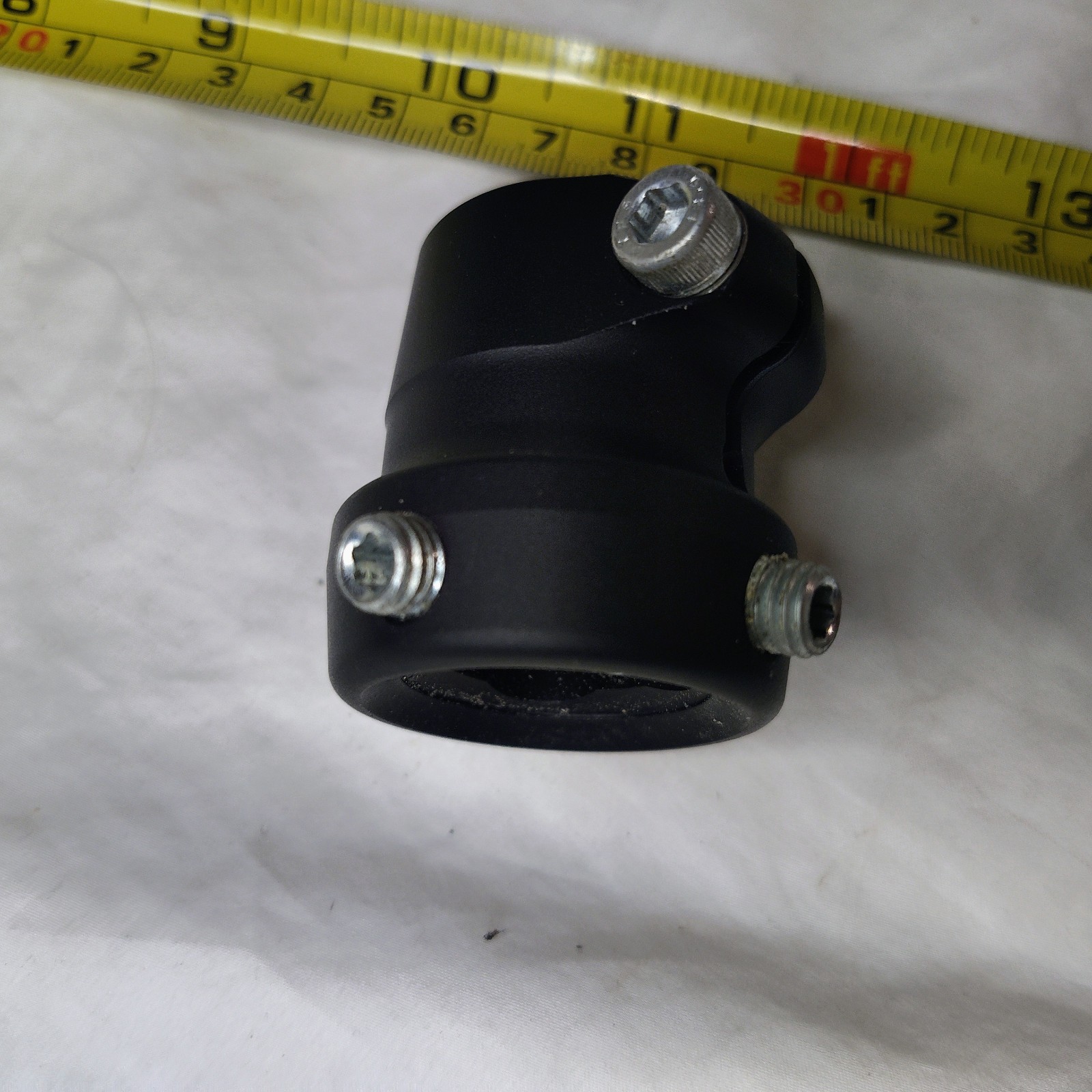 BULLDOG Aluminum 30 mm Tube Clamp Adapter [ATTA-1S] Black Anodized