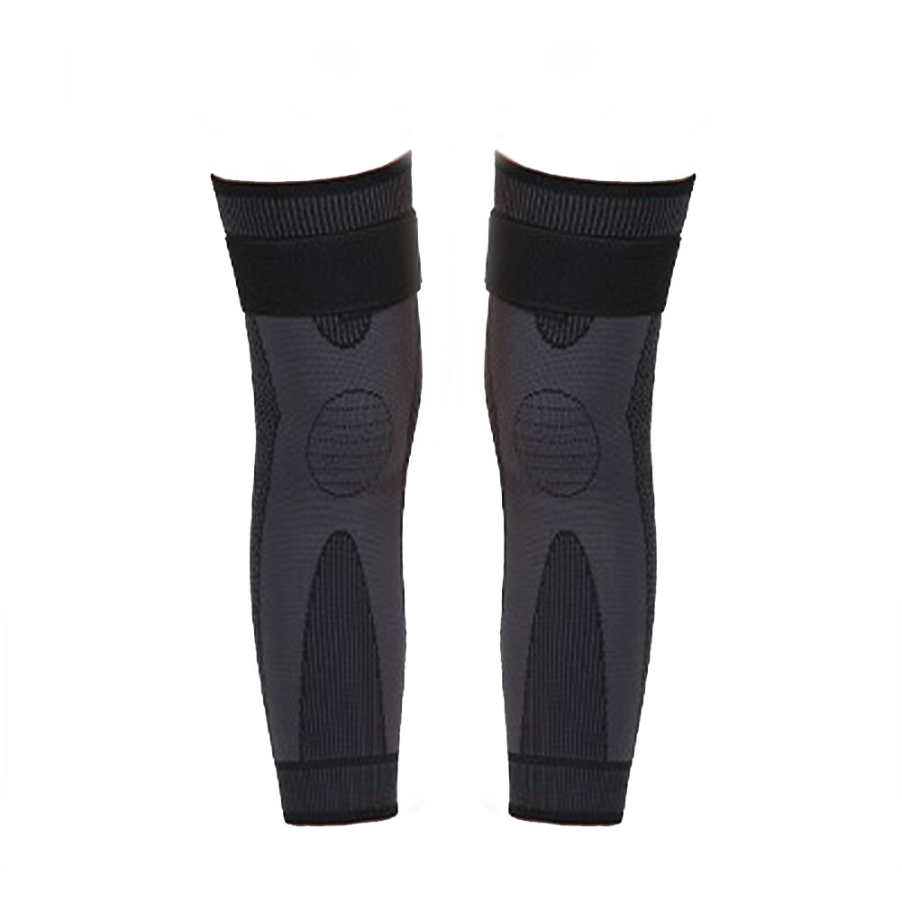 US 1-2 Pcs Full Leg Compression Sleeves Long Knee Braces Support Protector Sport