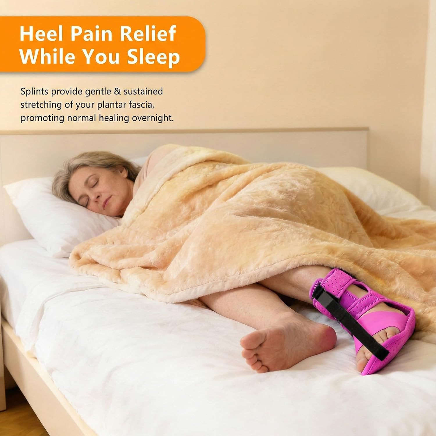 Plantar Fasciitis Night Splint, Night Splint for Plantar Fasciitis Women & Men,