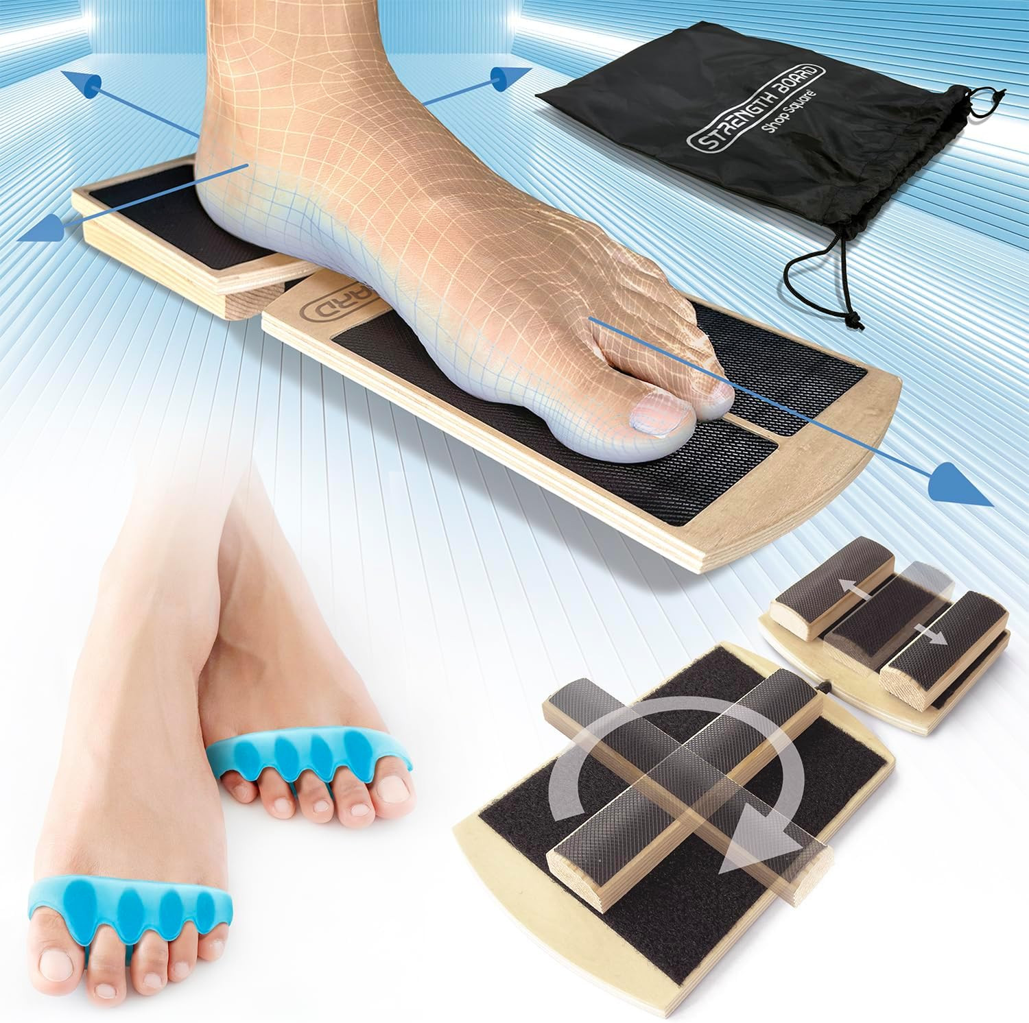 Ankle Balance Board for Ankle Mobility, Single Leg Balance Board, Foot Strengthe