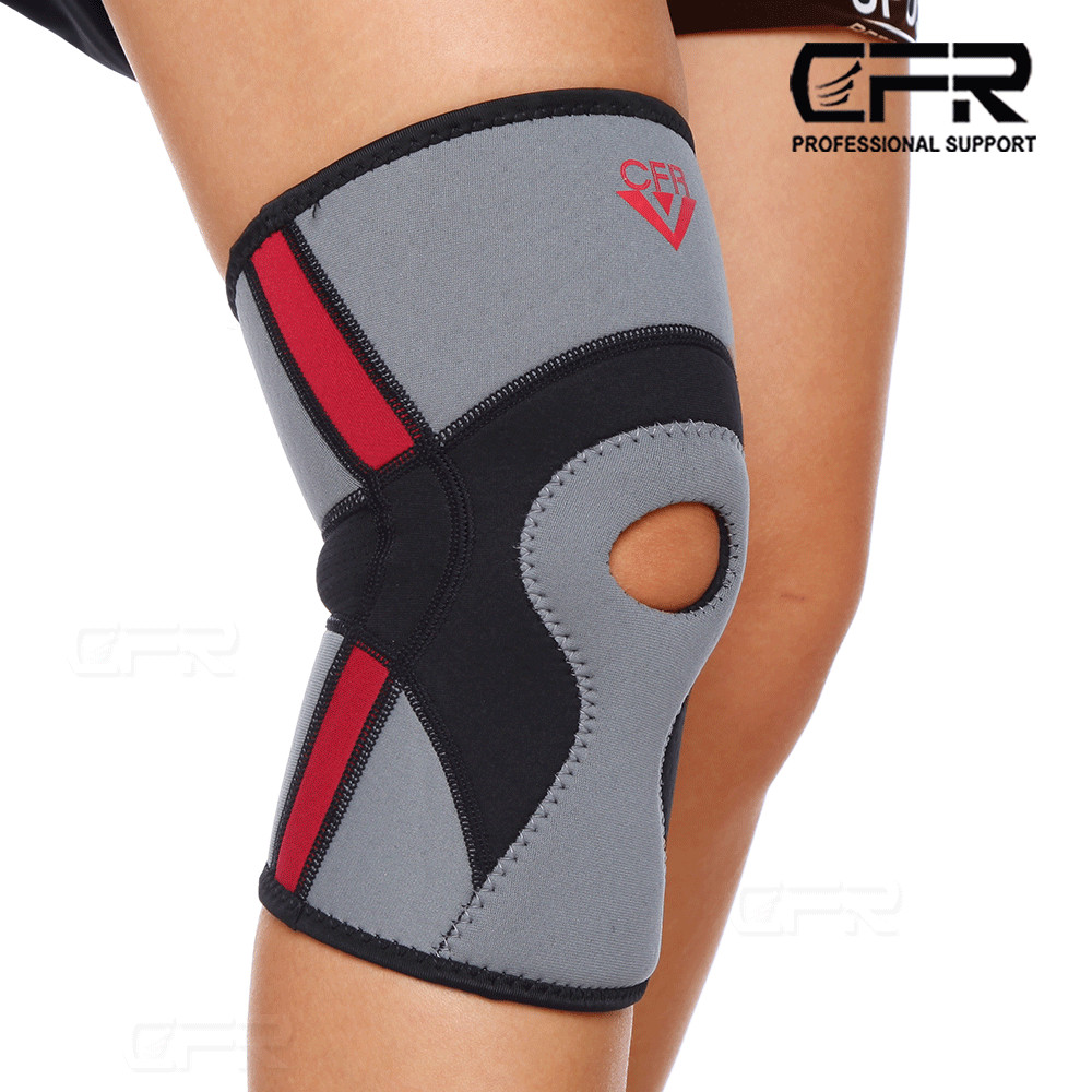 Knee Brace Support Compression Sleeve Workout Gym Sport Arthritis Joint Pain CFR