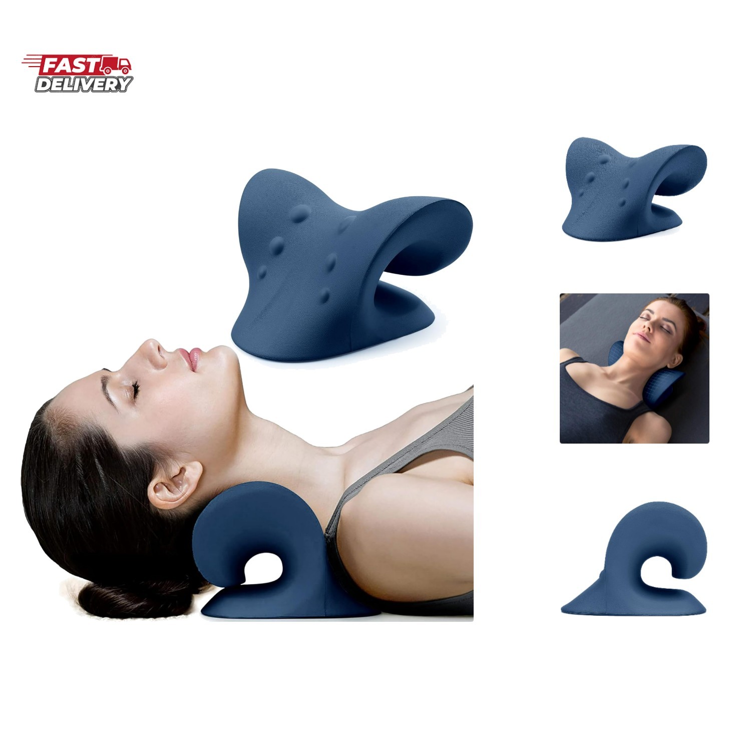 Neck and Shoulder Relaxer, Cervical Traction Device for TMJ Pain Relief and C…
