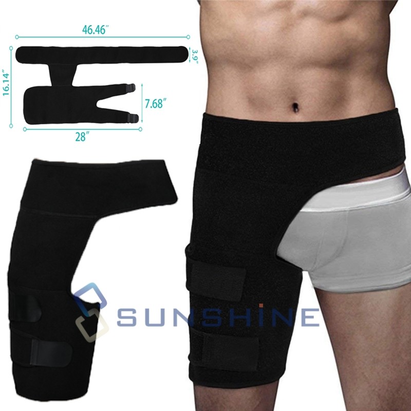 Hip Brace Compression Groin Support Wrap for Sciatica Thigh Recovery Pain Relief