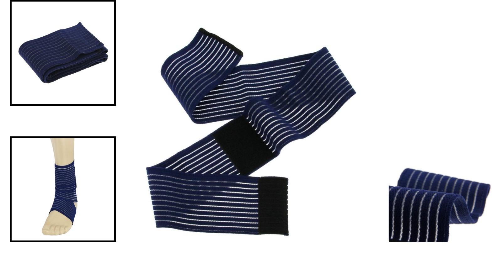Comfortable Compression Ankle Brace for Enhanced Sports Performance – 27.5 Inch