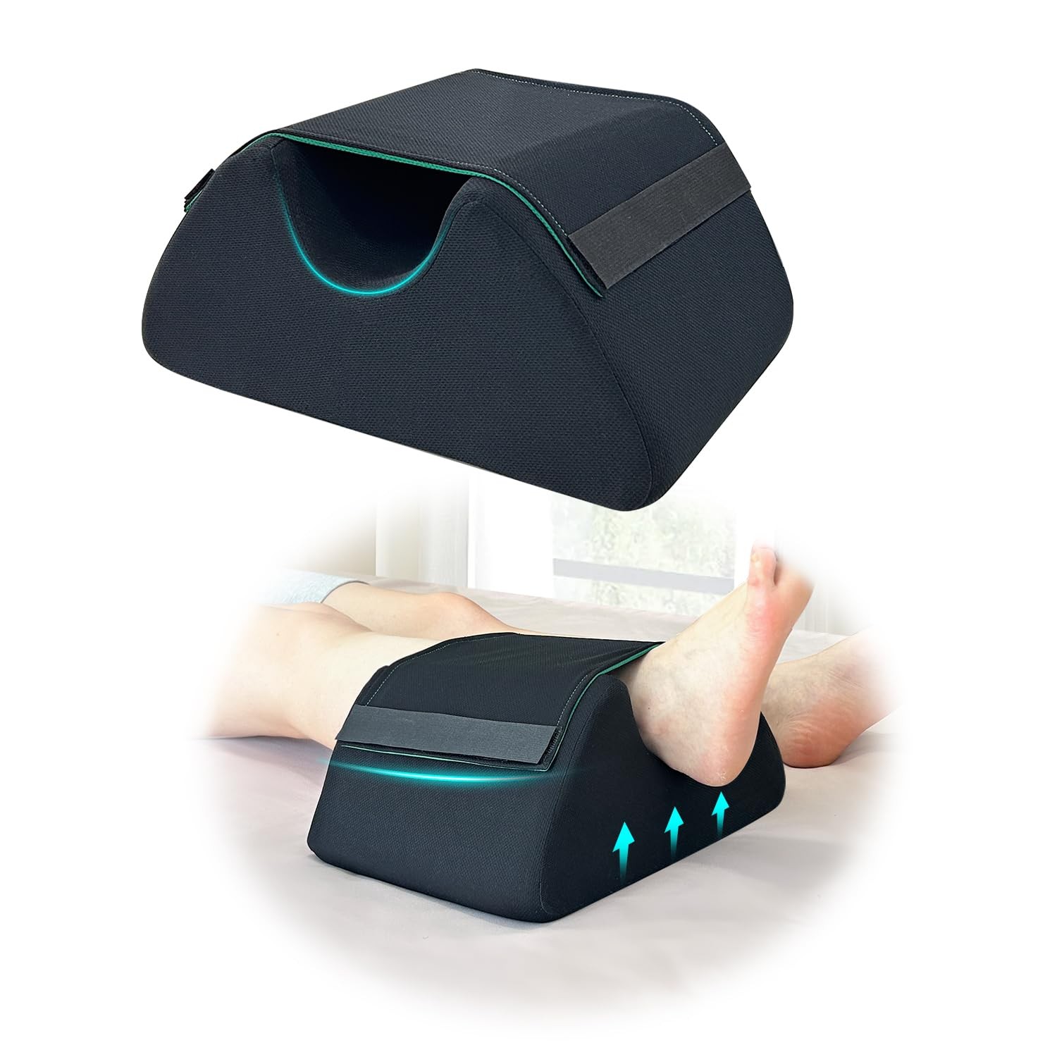 Foot Elevation Pillow Post Surgery, Heel Protectors for Pressure Sores, Ankle…