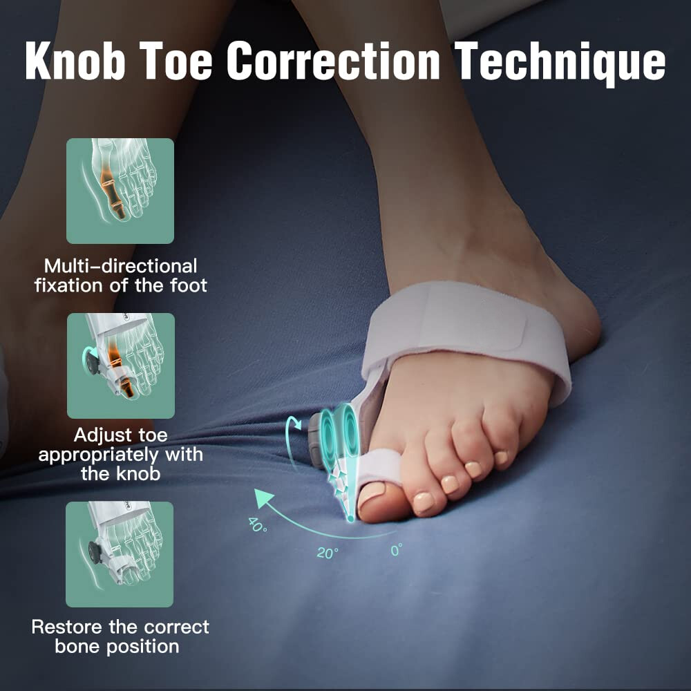 Bunion Corrector Orthopedic Bunion Big Toe Straightener Splint Bunion Relief US