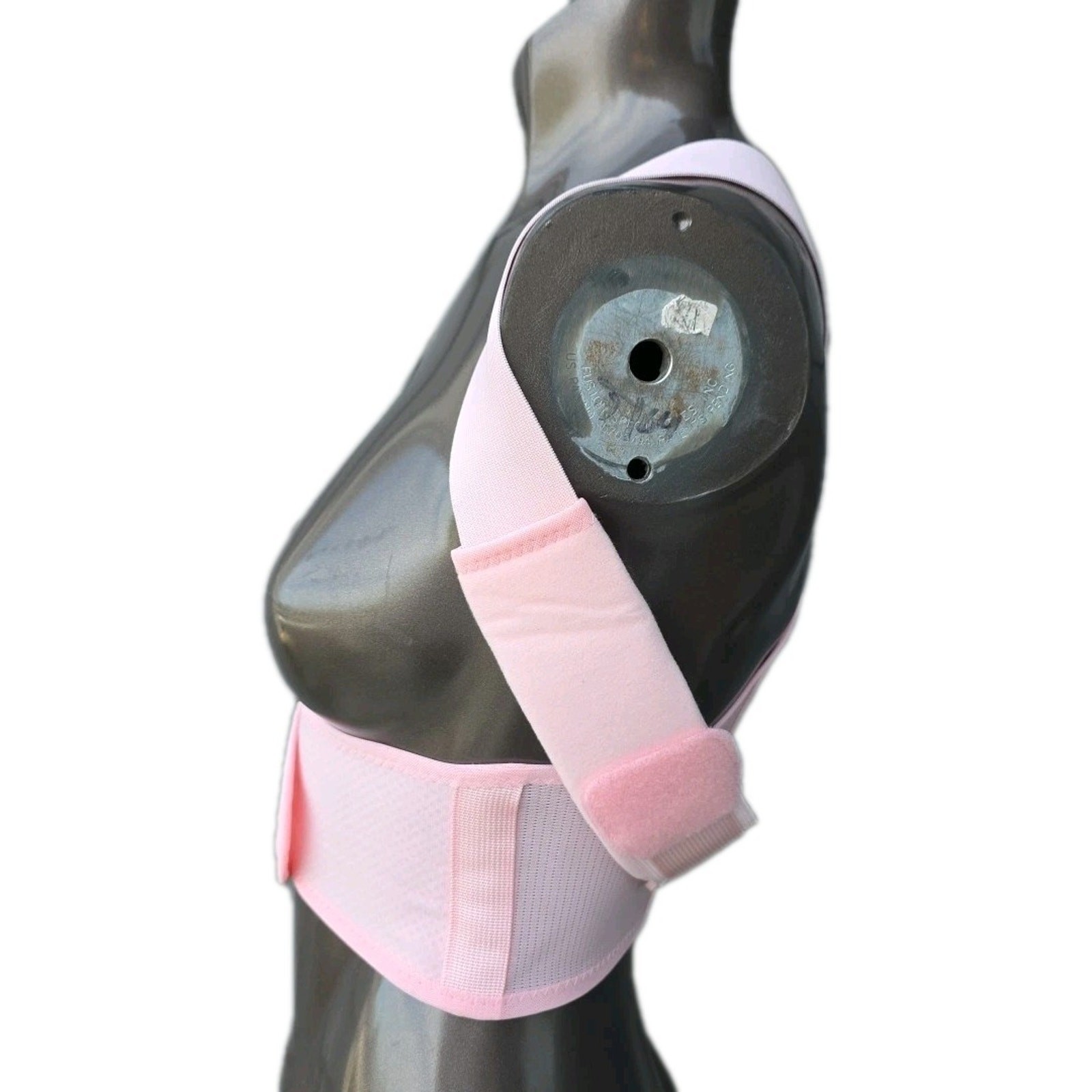 Posture Corrector Back Shoulder Support Brace Pink Adjustable Womens S/M