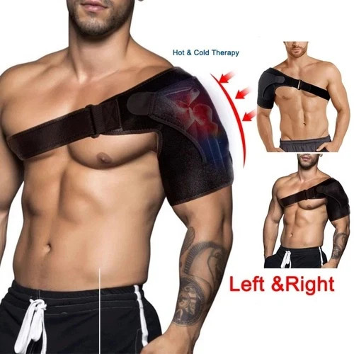 Shoulder Brace Support Compression Sleeve Torn Rotator Cuff Relief AC Joint Pain