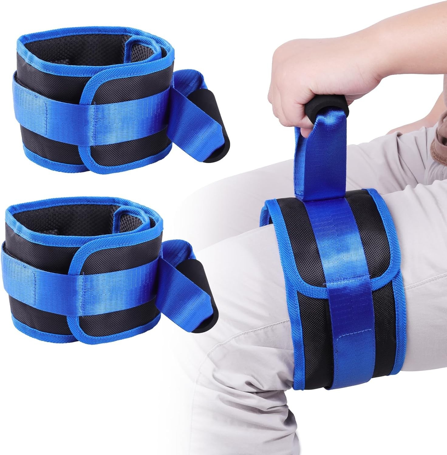 Lightweight Mobility Lift Straps – Thigh Lifter Belt for Elderly & Knee Recovery