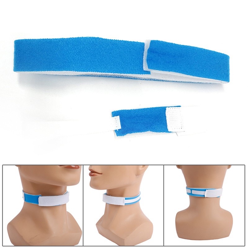 Sponge Tracheotomy Catheter Fixation Belt Tracheal Strap Holder Medical Accesory