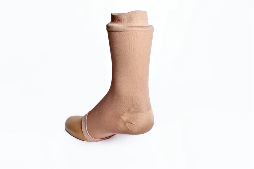 AT Surgical Athletic Pull-On Mid-Calf Ankle Soft Compression Sleeve, 1 Count