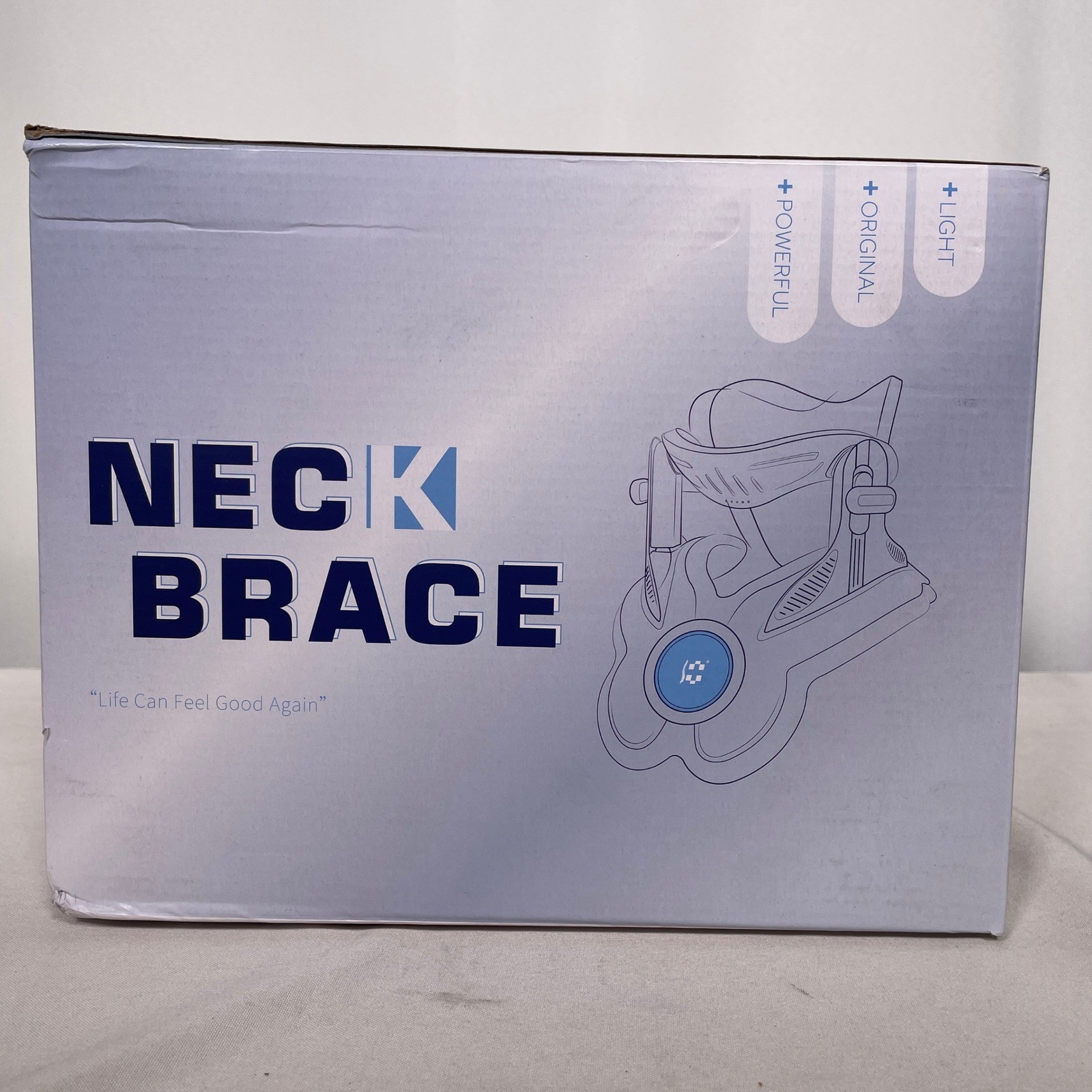 Fanwer Upgraded Neck Brace Stretcher Cervical Traction Device Pain Relief w Pump