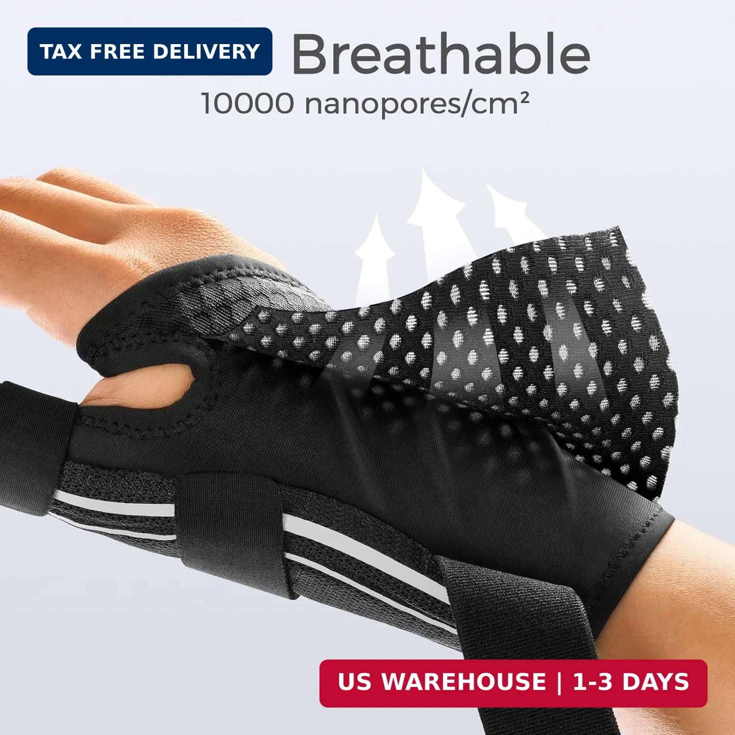 FREETOO Thumb Brace Support Right Hand or Left Hand for Arthritis Pain and Suppo