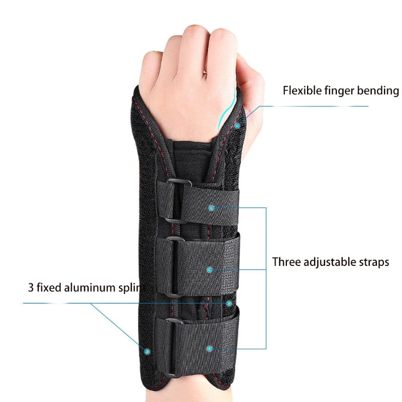 Adjustable Wrist Splint Brace for Carpal Tunnel Forearm Support Relief