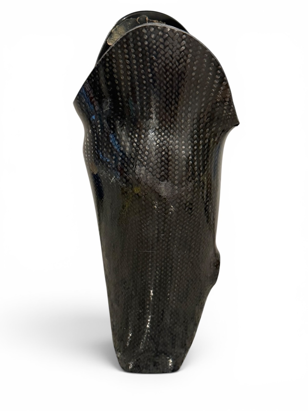 Left below the knee prosthetic socket. Not for medical use.