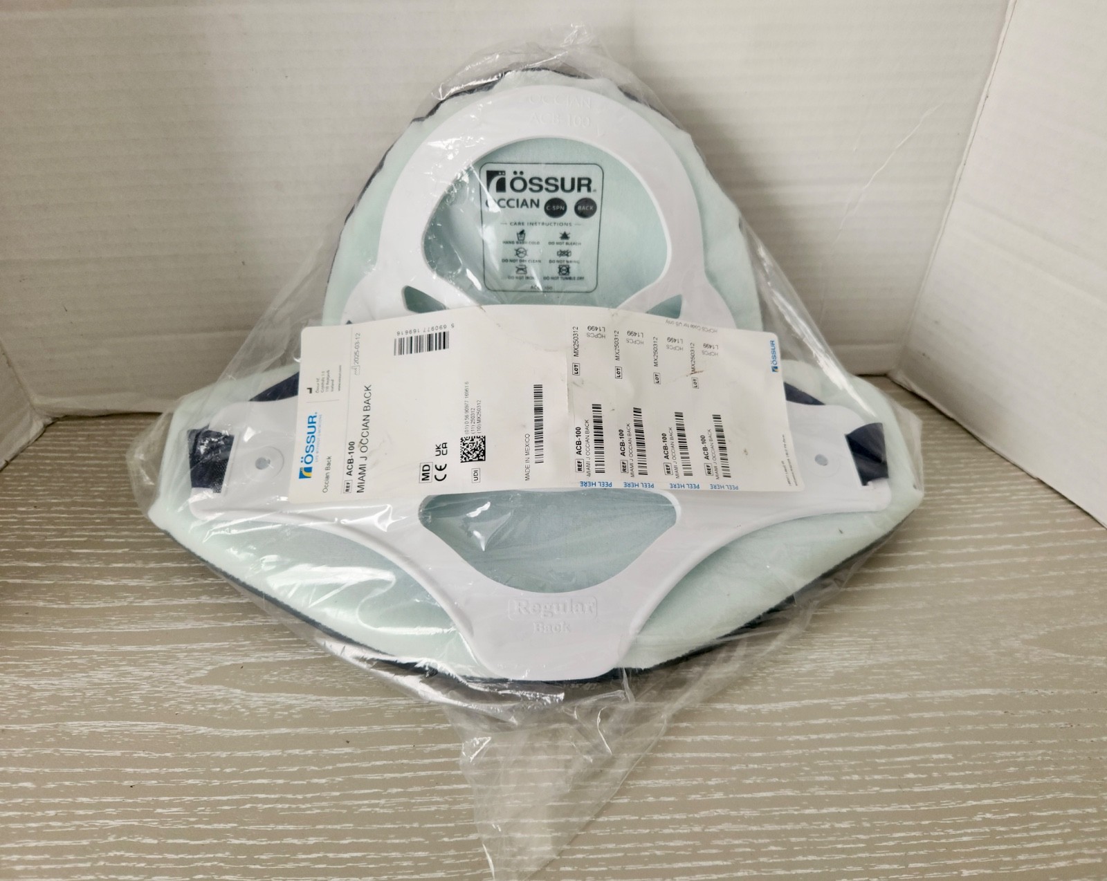 Ossur ACB 100 Maimi J Occian Back L 1499 New Sealed In Package
