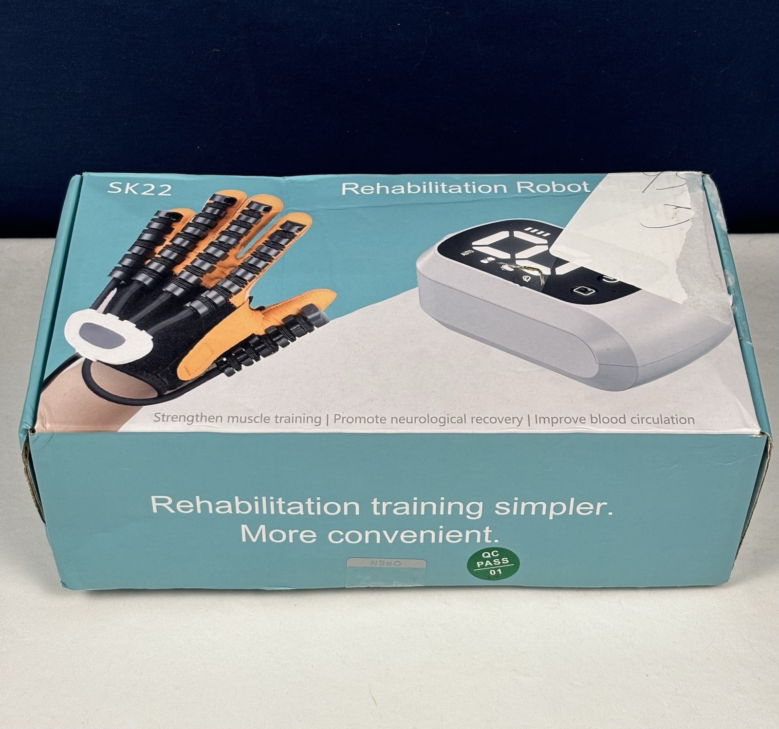 Rehabilitation Robot Glove, Stroke Hemiplegia Finger Wrist Training- Right Hand
