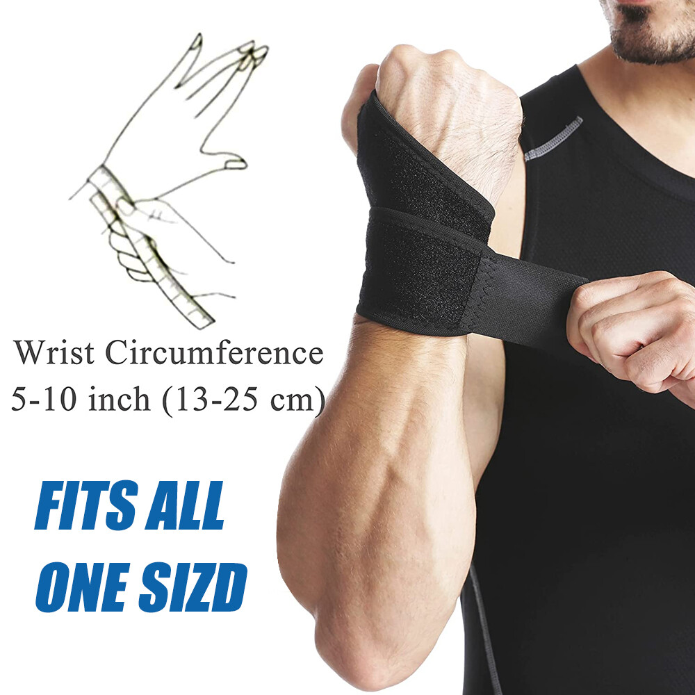 Right / Left Wrist Hand Brace Support Carpal Tunnel Sprain Arthritis Gym Sports