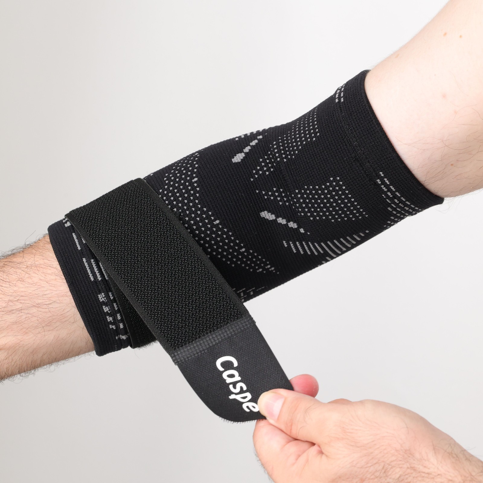 Caspe 2-Pack Elbow Sleeve Brace Wrap Adjustable Support Arm Arthritis Tendonitis