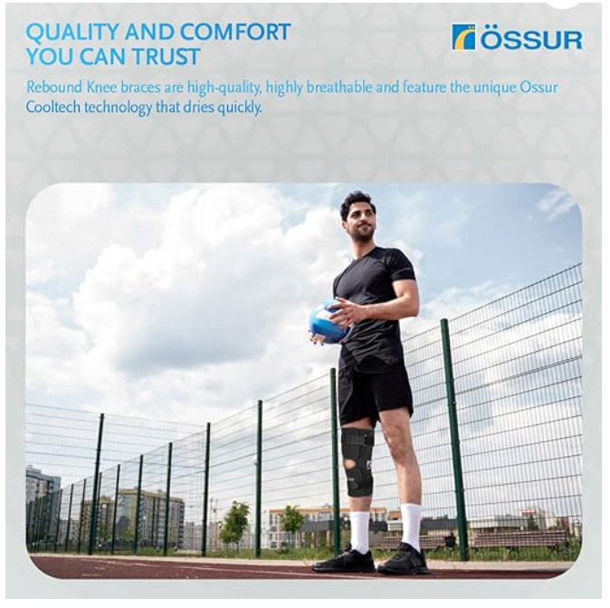 Ossur Rebound Knee Sleeve, Size XS REF 704052