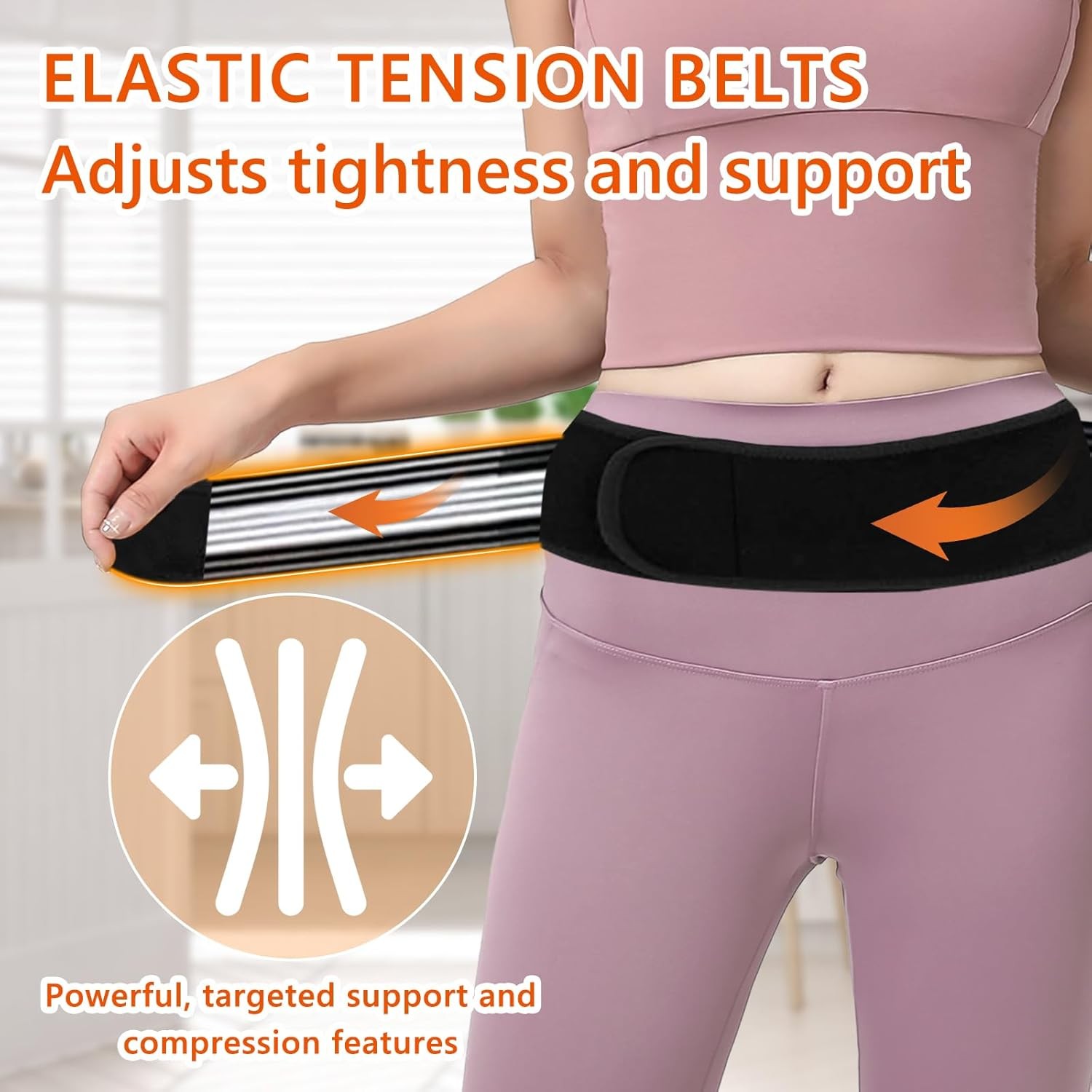 Sacroiliac SI Joint Hip Belt Sciatica Pelvis Lumbar Hip Pain Relief Lower Back