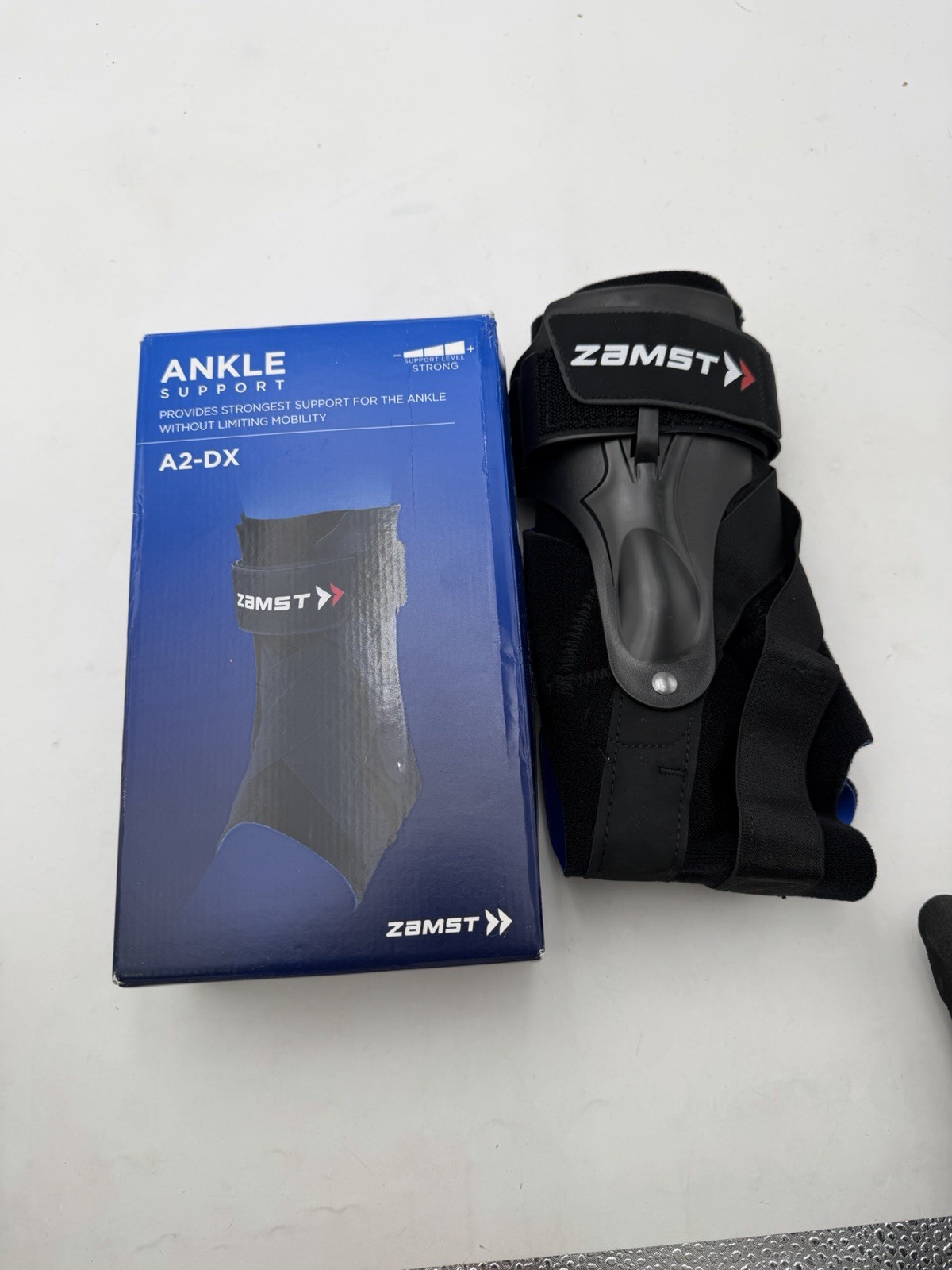 Zamst A2-DX Ankle Support Brace Right L Strong Stabilizer Sports Injury Preventi
