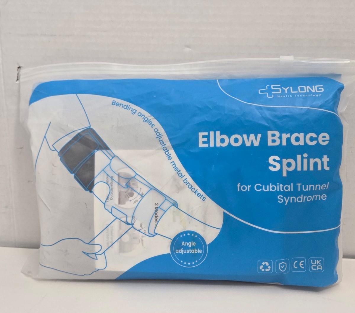SYLONG Elbow Brace Splint Cubital Tunnel Syndrome Support Large