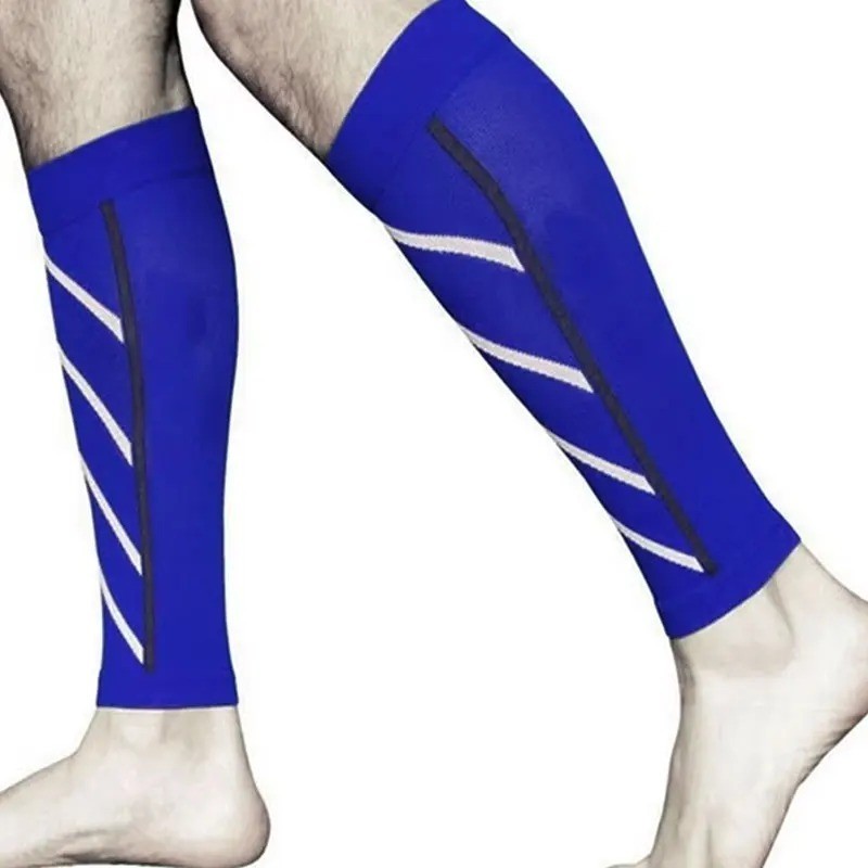 Calf Compression Sleeves Footless Support Socks for Running Sports Men Women