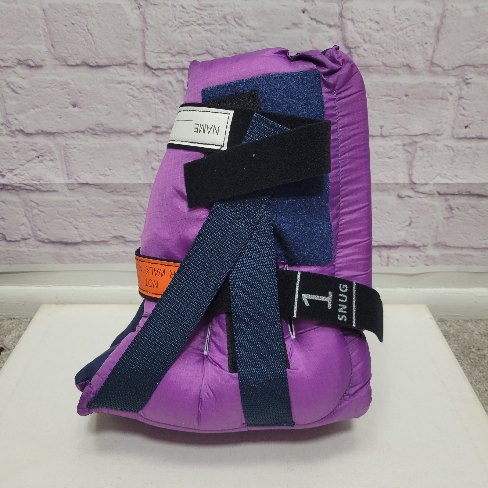 NEW Primo Heelcheck Offloading Heel Protector Boot Purple Calf Size 12.5 – 17″