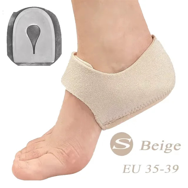 Plantar Fasciitis Heel Spur Foot Support With U-Shaped Silicone Gel Heel Cups