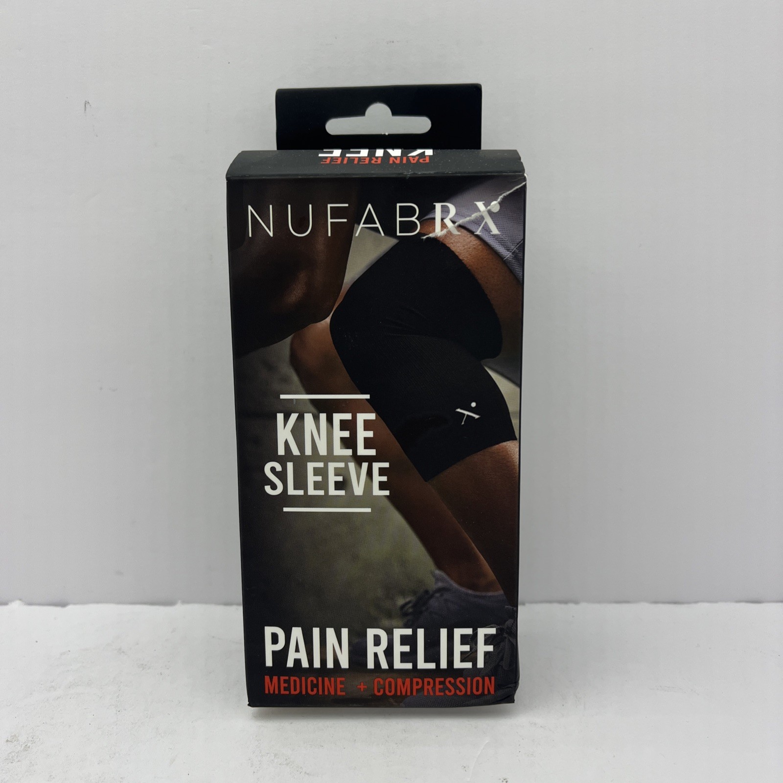 NUFABRX Knee Compression Sleeve Pain Relief