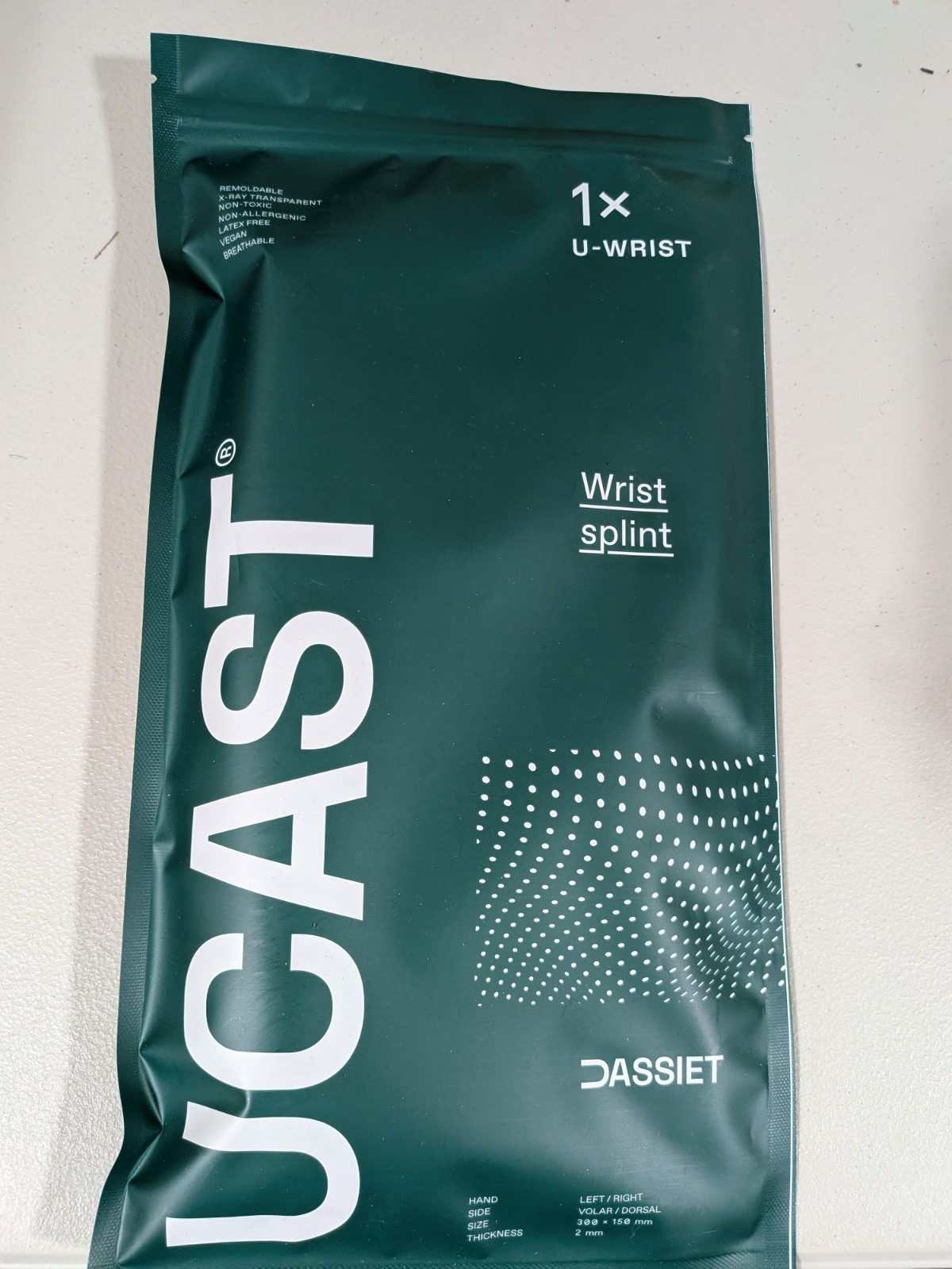 Dassiet Ucast U-Wrist Wrist Splint Finland