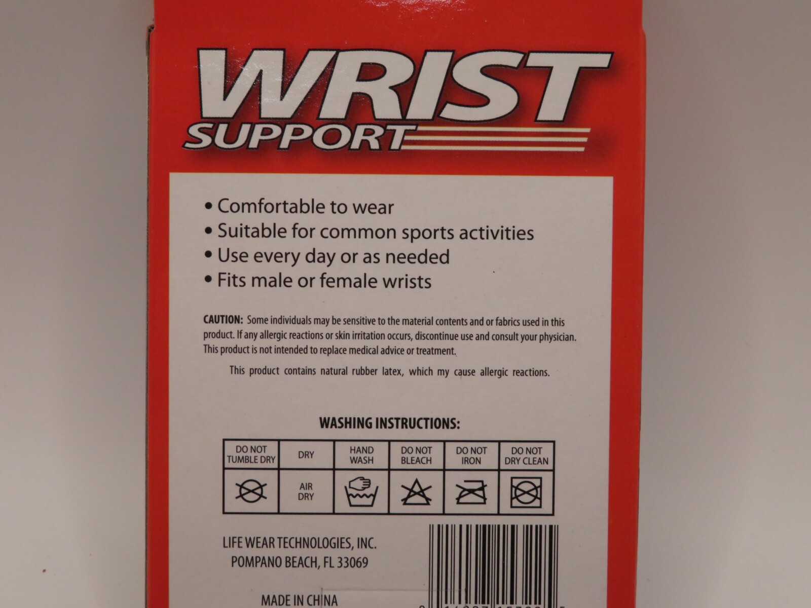 2 Pack Elastic Wrist Support