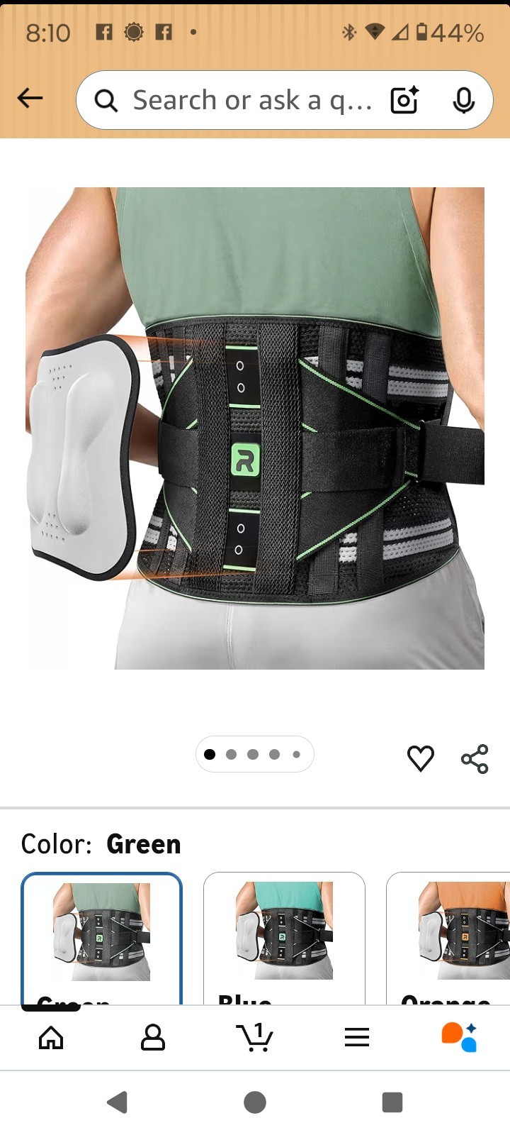 Rakiie Back Brace