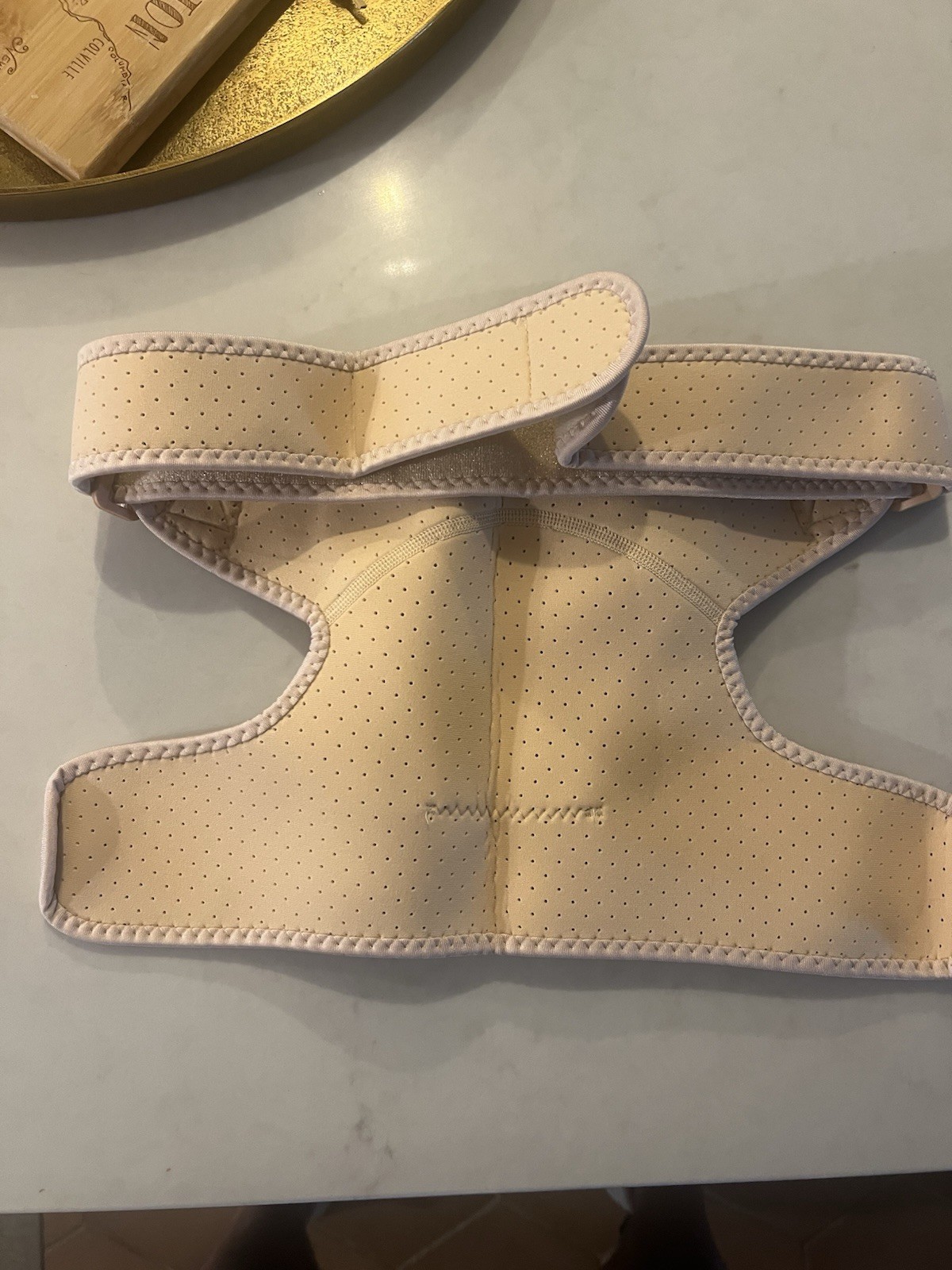 Runzi Shoulder Support Brace With Pressure Pad Left Right Rotator Cuff Pain New