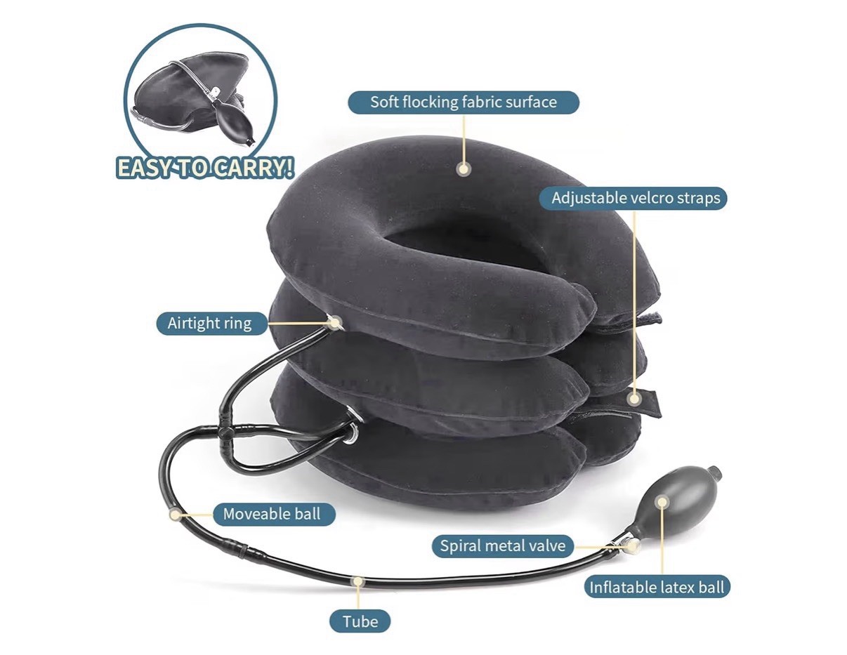 Neck Stretcher, Cervical Traction Device, for Neck Pain Relief, Decompression