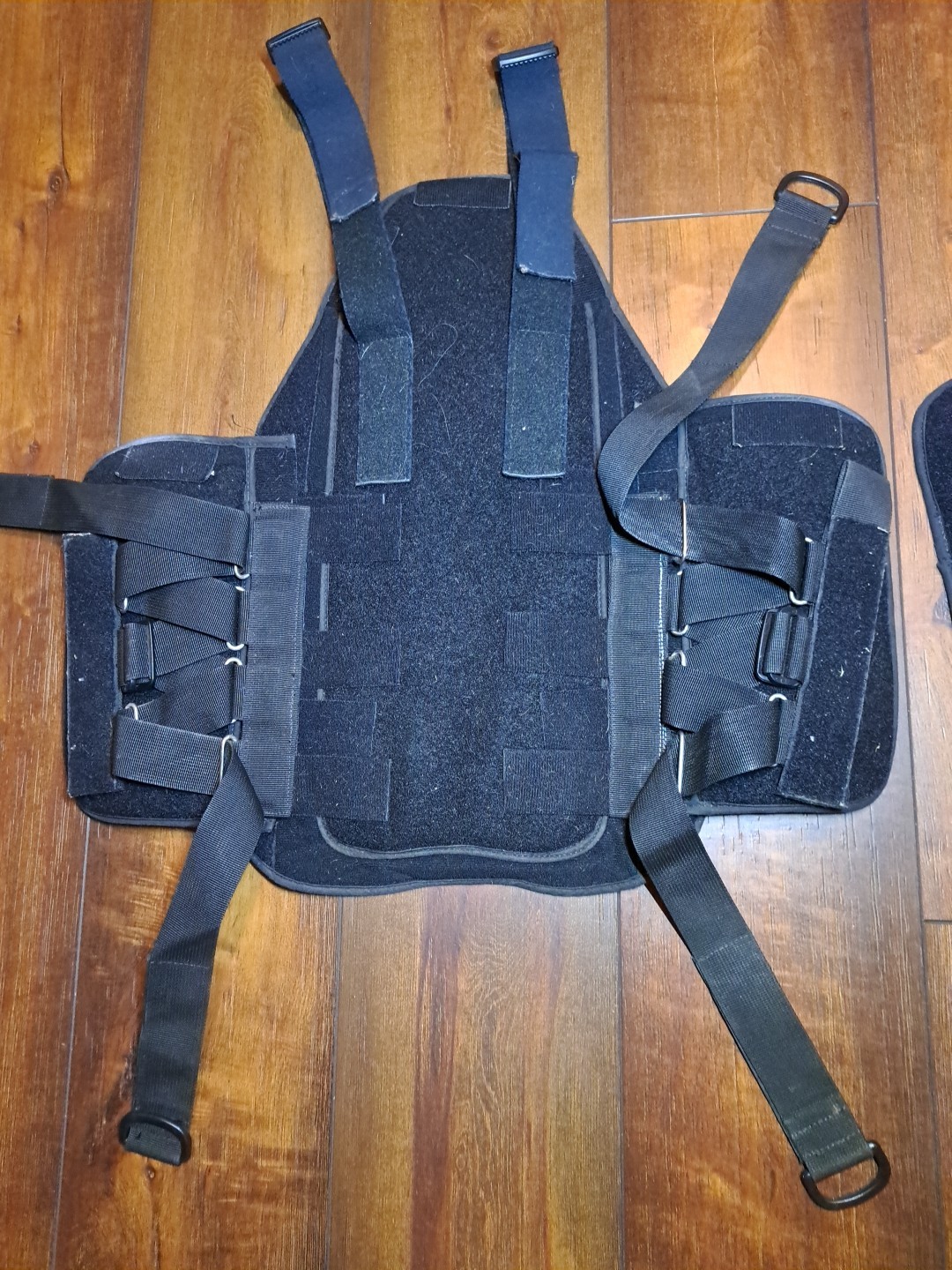 ORTHO LUX Back Brace Support Adult Medium Two Pcs Corset Lacing HOPE ORTHOPEDICS