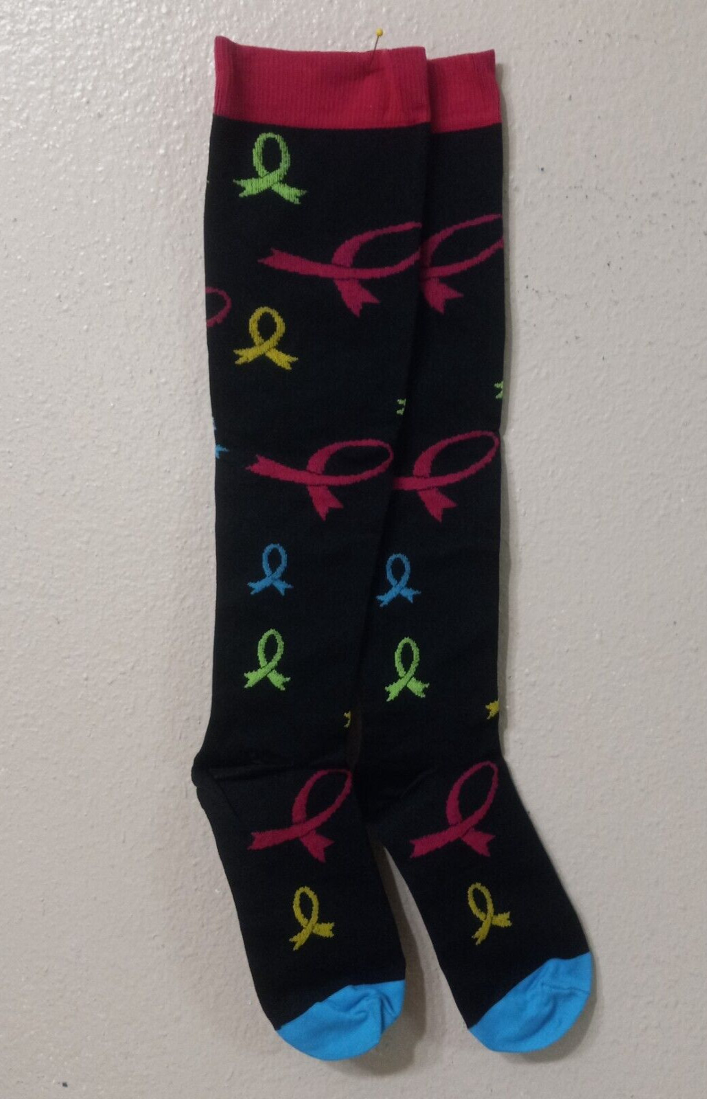 Compression Socks Sports Men Women Calf Shin Leg Running Fitness Size L/XL 3578