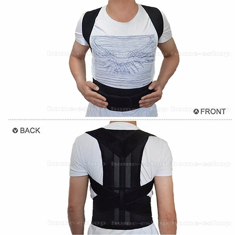 Posture Corrector Back Support Brace Figure 8 Clavicle Upper Neck Pain Relief US