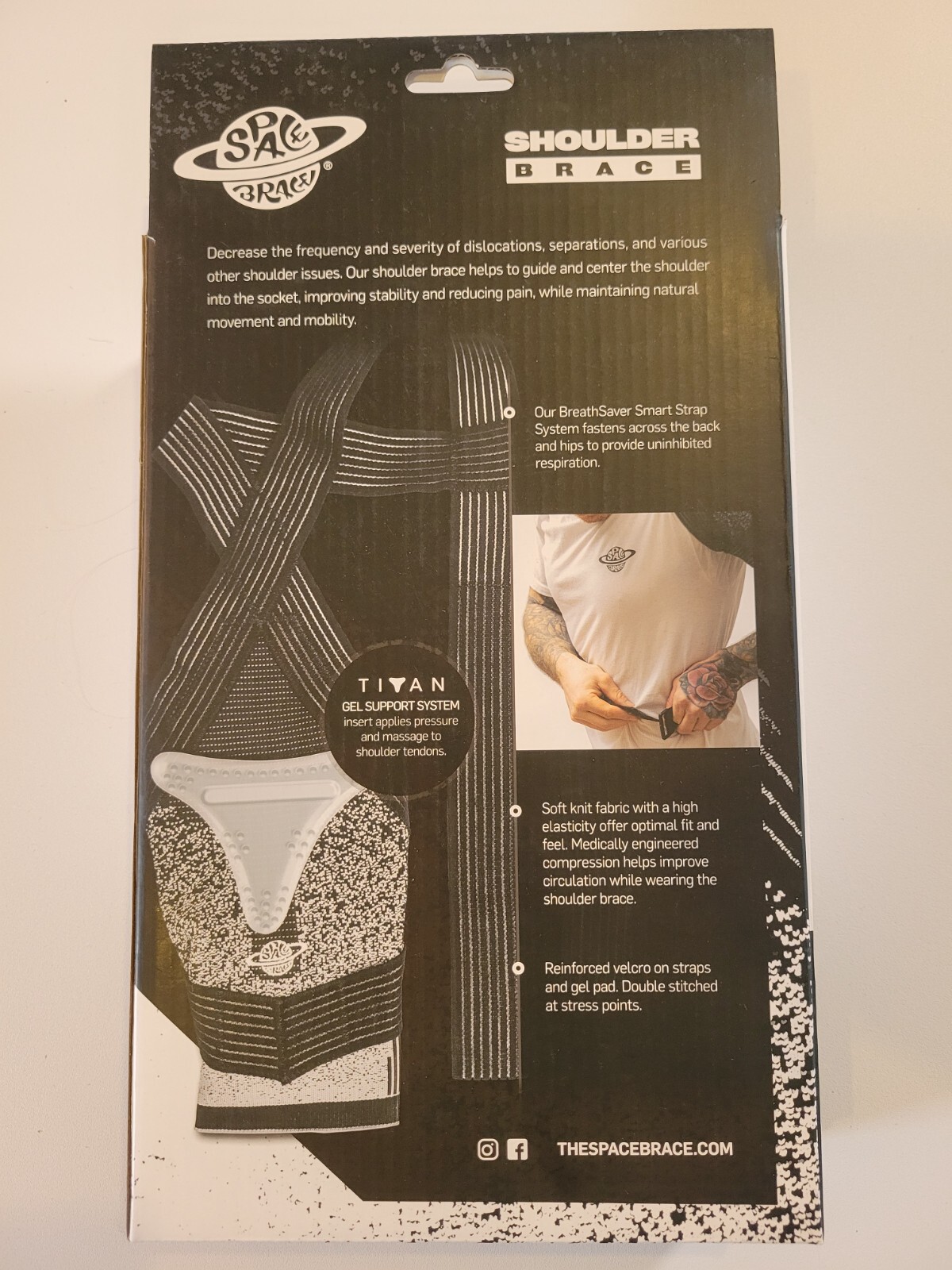 Space brace for shoulder New Medium