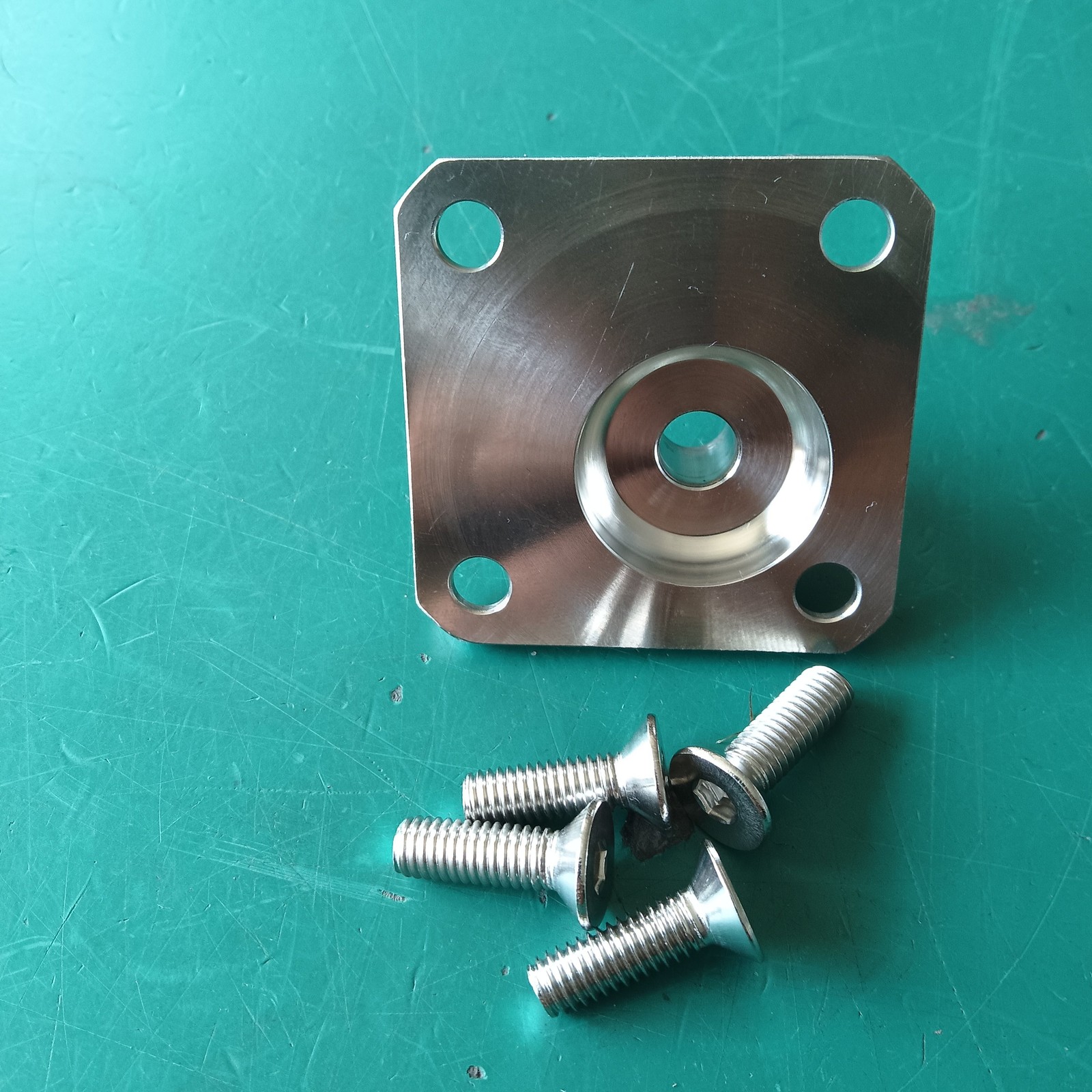 Prosthetic 45 Degree Offset Adapter Plate Stainless Steel Alignment 100kg