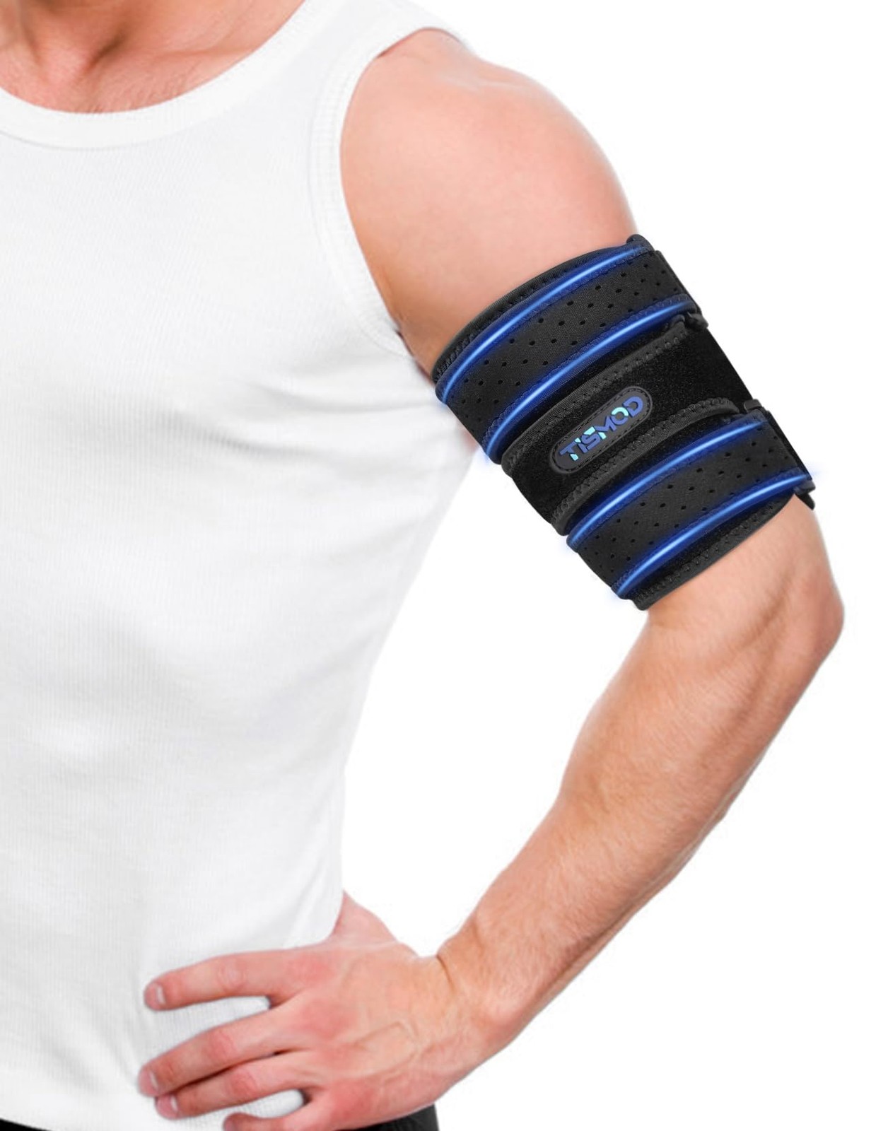 Bicep Tendonitis Brace Compression Sleeve Support,Upper Arm Brace Bicep Support