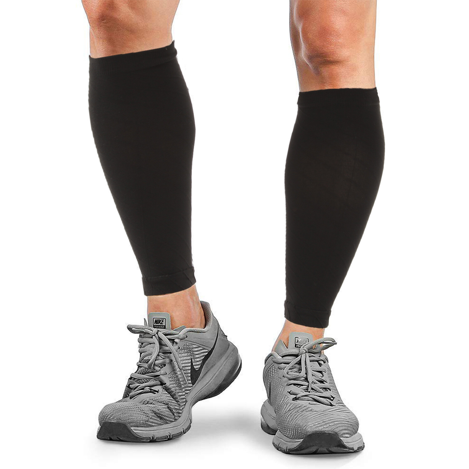 Anti Fatigue Calf Leg Support Sleeves Compression Socks Running Medical Sport US