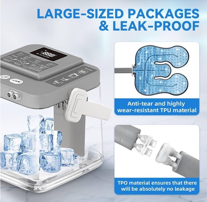 Ketfly Cold Therapy Machine With Programmable Timer And Silent Pump